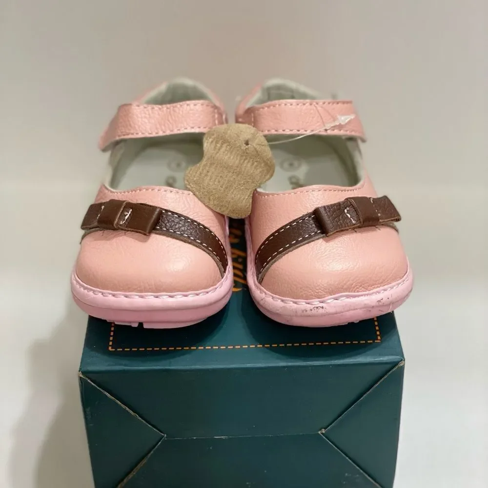 Chulis Baby Girls Shoes sz 4 Leather Mary Janes NEW # bag CT